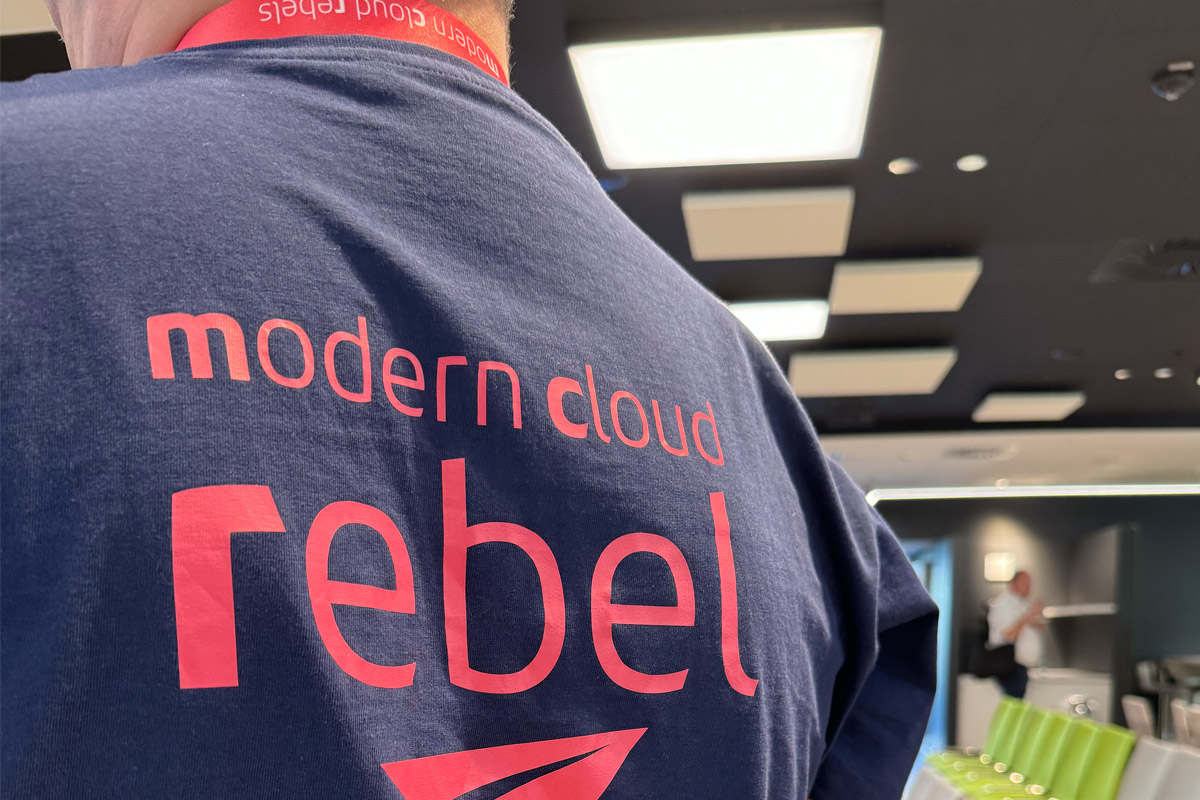 Eventmarketing für die modern cloud rebels aus Wolfsburg: Werbeshirts in der Volkswagen Arena