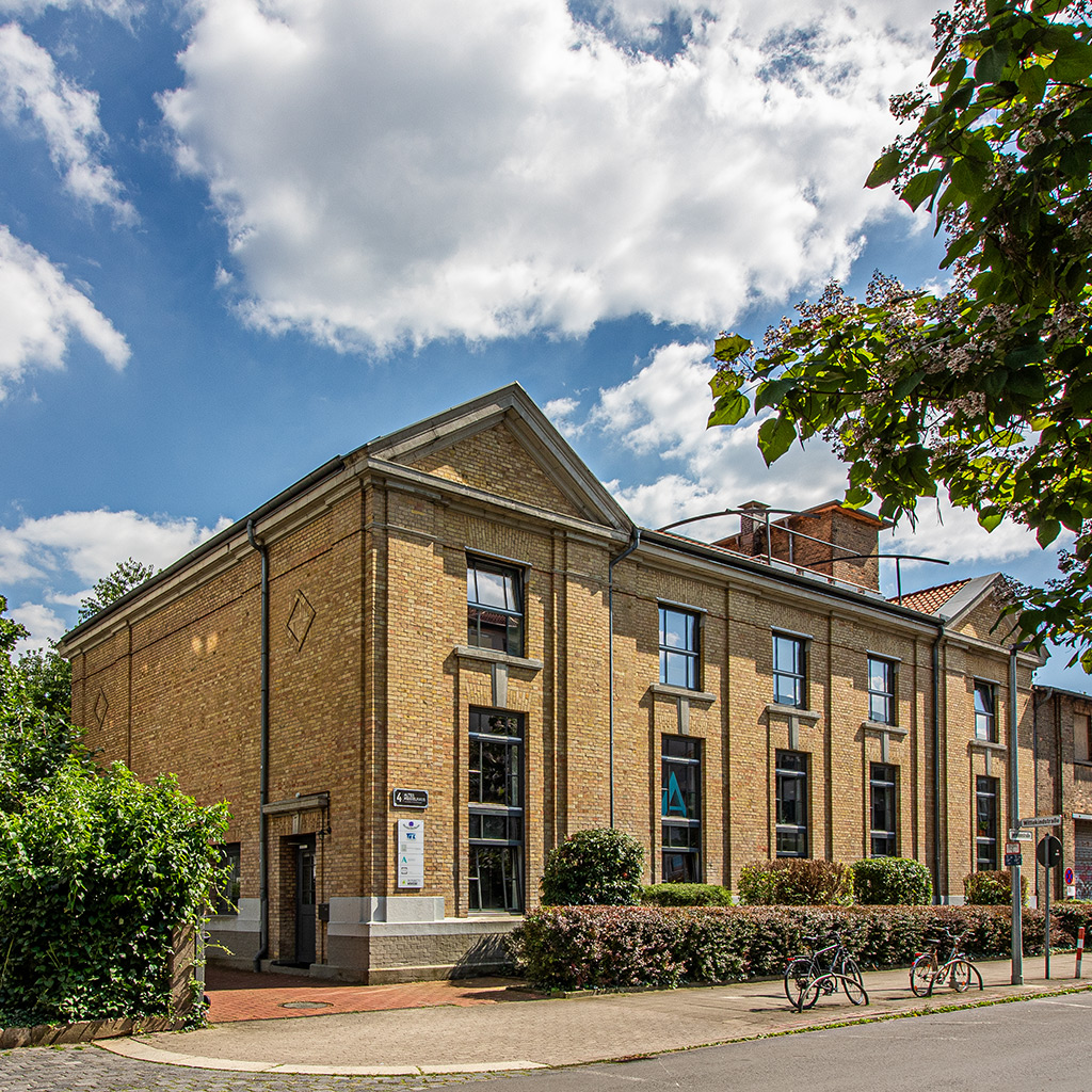 Gebäude der Werbeagentur IN PUNCTO DESIGN GmbH in Braunschweig