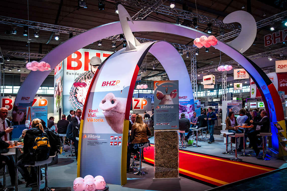 BHZP-Messestand auf der EuroTier Hannover